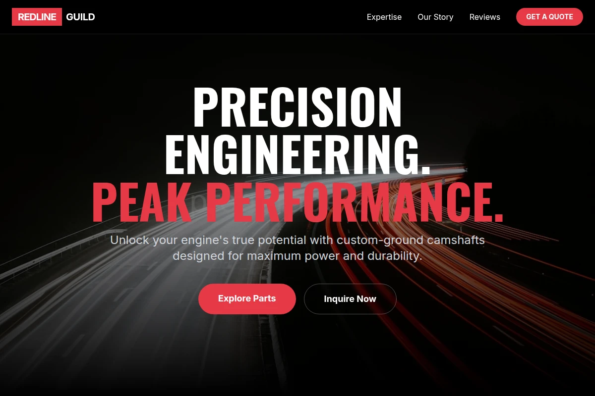 Camshaft Auto Parts
